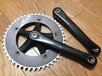 Sugino Messenger RD2クランクセット 46T 165mm Sugino RD2 Messenger Crankset, 46T, 1/8